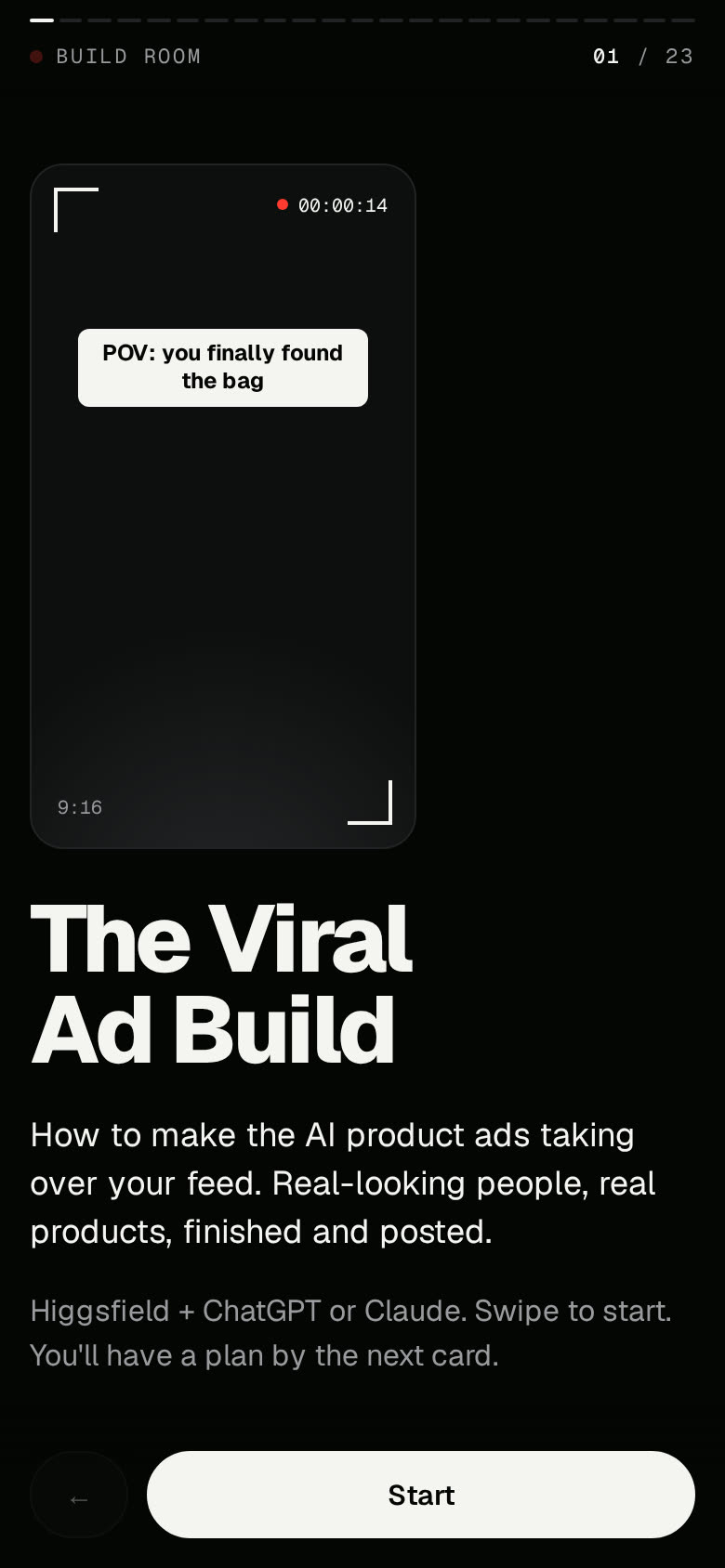 The Viral Ad Build — cover